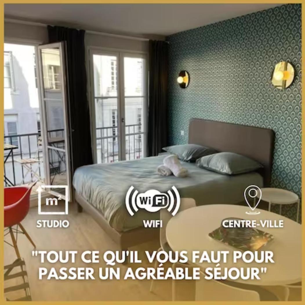Appartamento Chaleureux Studio * Neuf * Hypercentre * Wifi * Orléans Esterno foto